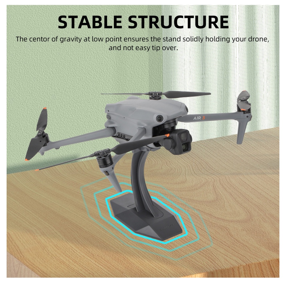 สําหรับ DJI AIR 3S/AIR 3 ขาตั้งจอแสดงผลเดสก์ท็อป AIR 2S/2 Universal Drone ขาตั้งเครื่องประดับ