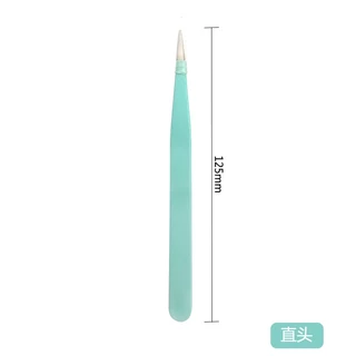 [Meow.Sensei] แหนบสเตนเลส สีมาการอง สําหรับหนีบเทปสติกเกอร์ ติดตกแต่งเล็บ DIY