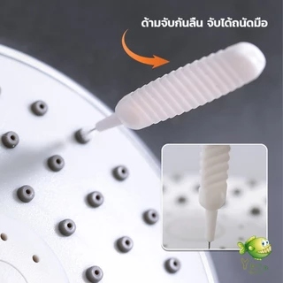 YOYO 10pcs แปรงทําความสะอาดรูหูฟัง แปรงทําความสะอาดช่องเล็ก Mini brush
