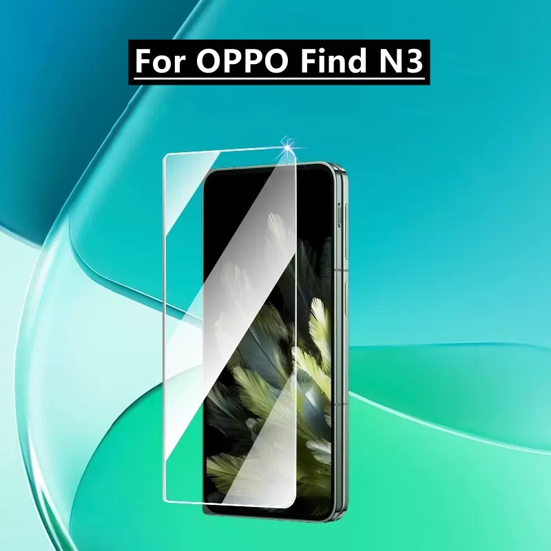 เหมาะสําหรับ OPPO Find N3 รุ่นเต็ม HD กระจกนิรภัยป้องกัน OPPO Find N3 โทรศัพท์มือถือป้องกันหน้าจอ HD โปร่งใสสูง