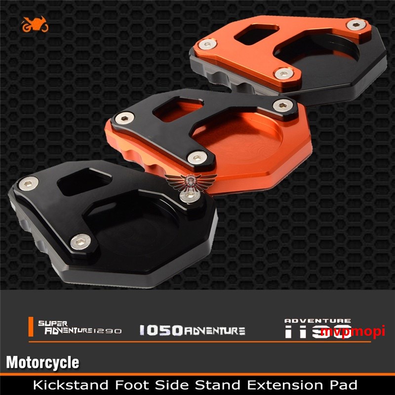แผ่นรองขาตั้ง ด้านข้าง ขนาดใหญ่พิเศษ ดัดแปลง สําหรับ KTM 1290 1050 1190 790 ADV