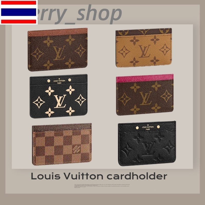 New 🍒หลุยส์วิตตอง Louis Vuitton cardholder 🍒ผู้ถือบัตร LV bag M61733 FPQ5