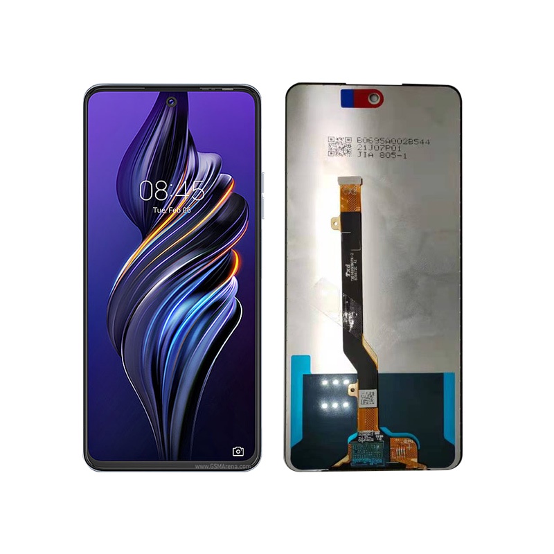 จอแสดงผล LCD สําหรับ Tecno Pova 3 LF7N จอแสดงผล LCD หน้าจอสัมผัสที่สมบูรณ์ชุดกระจก