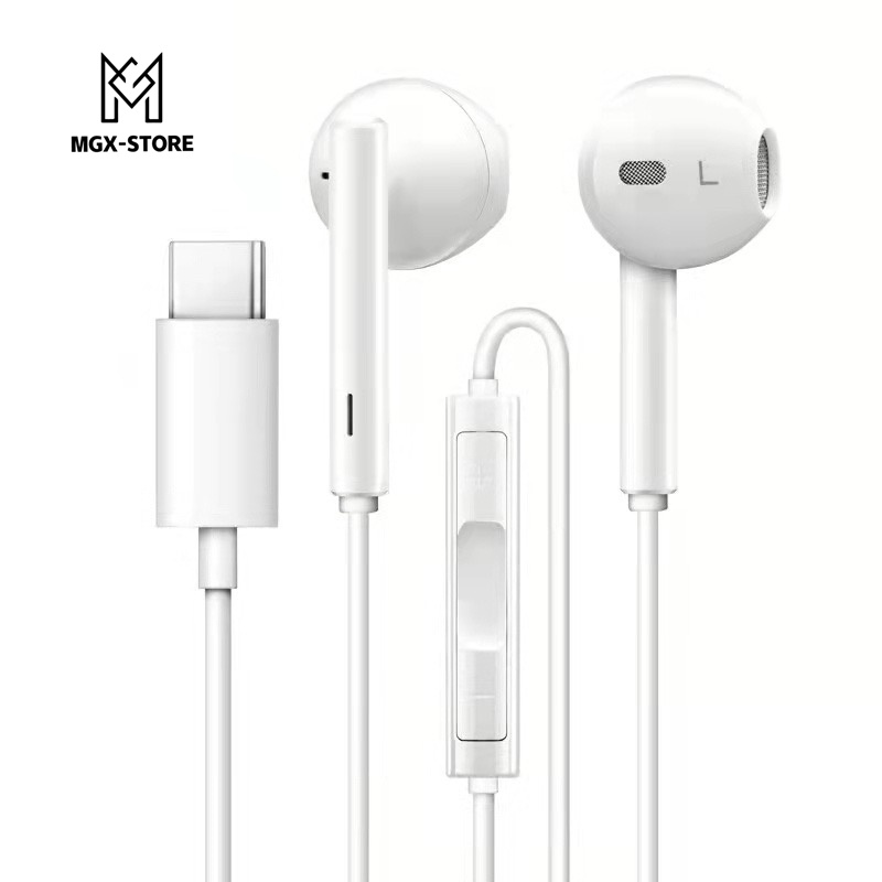 หูฟัง Type-C เสียงดี ดิจิตอลแท้ สามารถใช้ได้กับ ซัมซุง USB- Type C Android ซุง โน๊ต8,9,10   S8 ,S8พลัส S9,S9 รับประกัน1ป