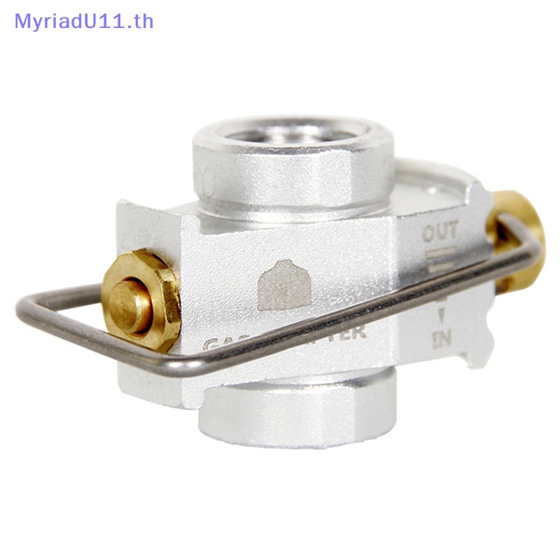 Myriadu อะแดปเตอร์แปลงแก๊ส แบบแบน สําหรับตั้งแคมป์