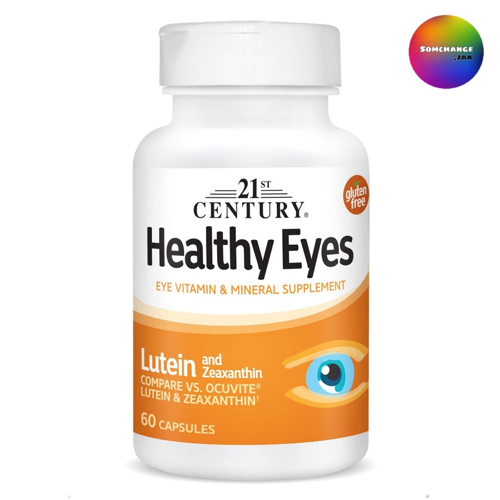 Healthy Eyes Lutein &amp; Zeaxanthin By 21st Century (60เม็ด) บำรุงสายตา
