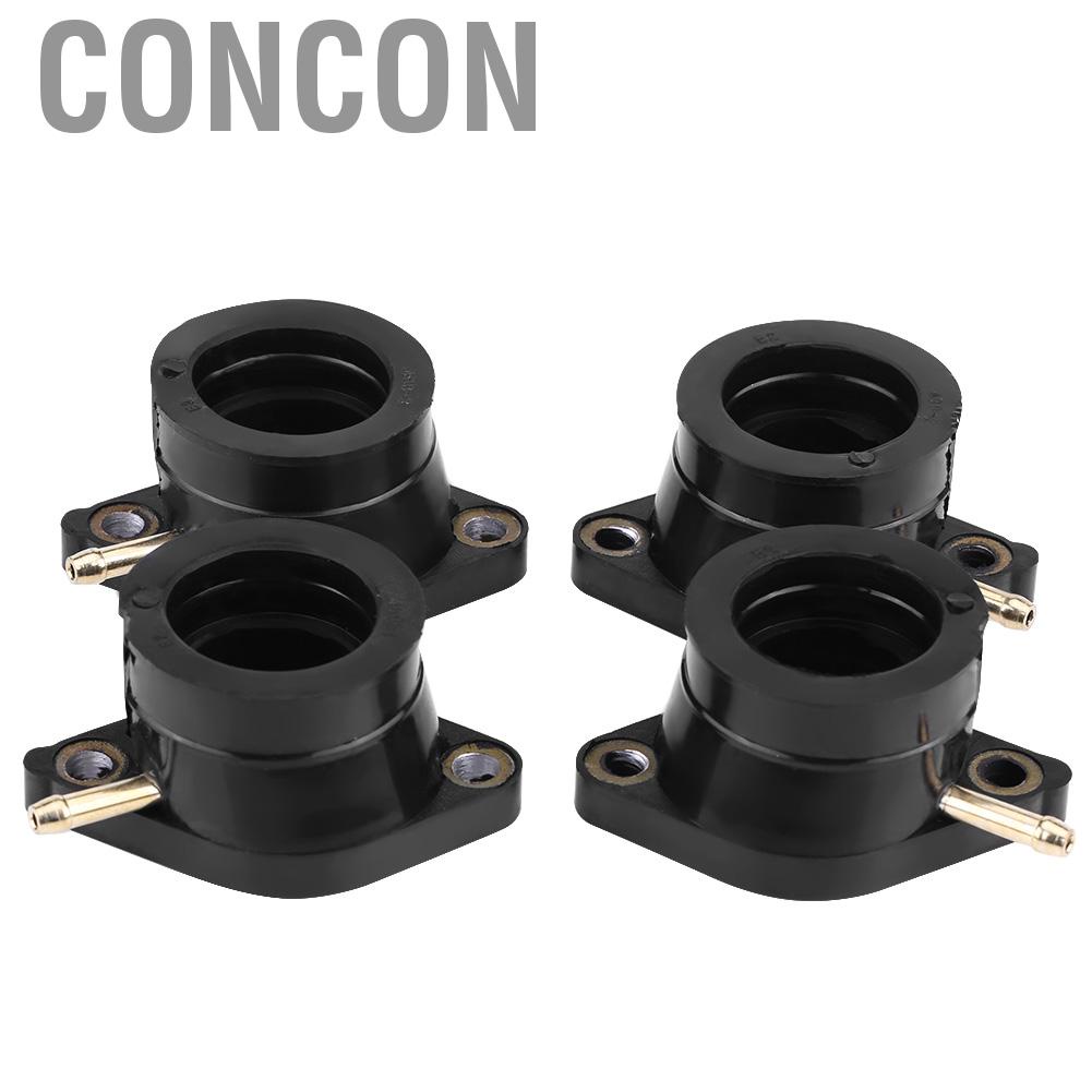 Concon 4Pcs Motorcycle Carburetor Intake Manifold Boot Joint for YAMAHA XJ550 Seca 81-83 XJ400 Interface New Arrive