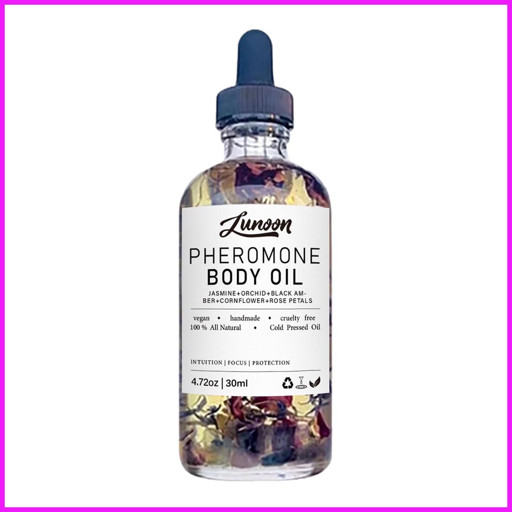 Pheromone บอดี้ออยล์ ฟีโรโมน สําหรับผู้หญิง 30 มล. น้ํามันบํารุงผิวกาย สําหรับผู้หญิง ผิวแห้ง น้ํามันฟีโรโมน น้ําหอม ช่วยให้ร่างกายได้รับอนุญาต