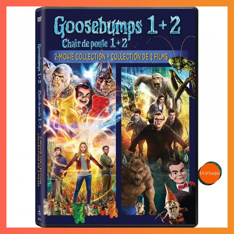 หนังแผ่น DVD Goosebumps คืนอัศจรรย์ขนหัวลุก ภาค 1-2 DVD Master เสียงไทย (เสียง ไทย/อังกฤษ ซับ ไทย/อังกฤษ) หนังใหม่ ดีวีด