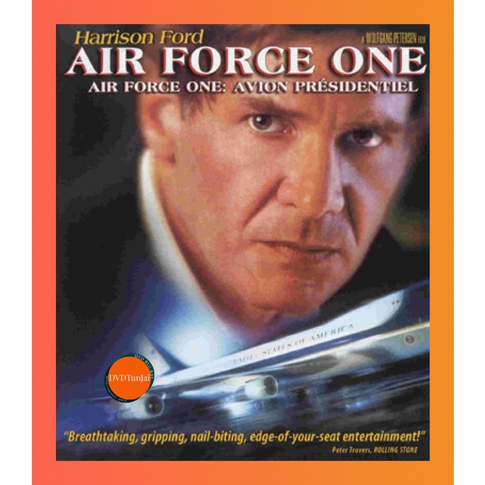 ใหม่ หนังแผ่น Bluray Air Force One (1997) ผ่านาทีวิกฤตกู้โลก (เสียง Eng /ไทย | ซับ Eng/ไทย) หนังใหม่ บลูเรย์ TunJai