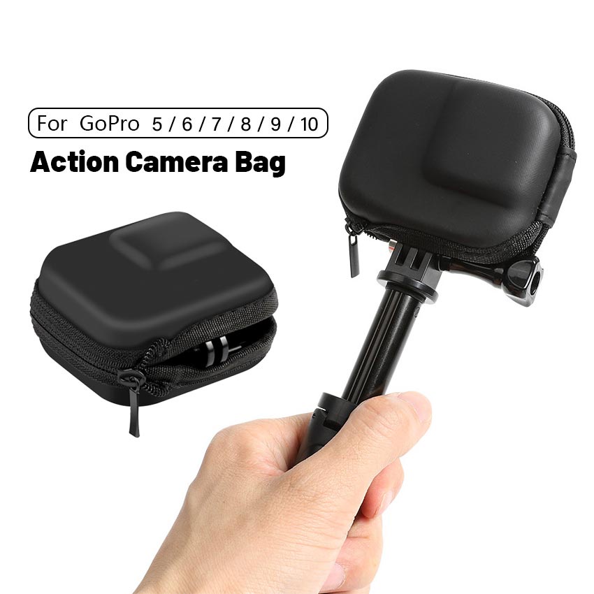 เคสกระเป๋า gopro 5-7 / gopro 8 / 9 / 10  เคสกระเป๋าโกโปร กระเป๋าใส่กล้องโกโปร