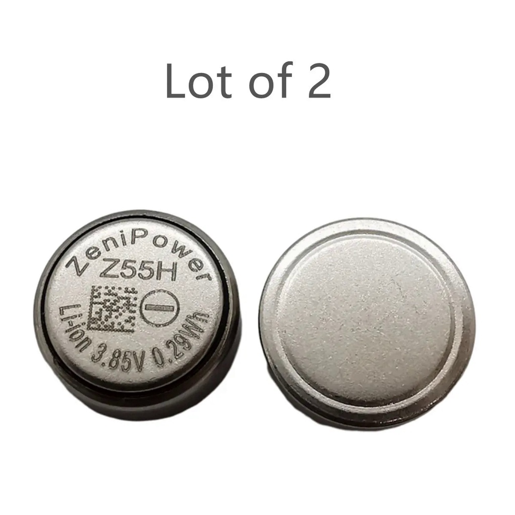 2pcs Battery ZeniPower Z55H 3.85V 75mAh For SONY WF-1000XM4 1000XM4 XM4 Bluetooth Headset Headphone