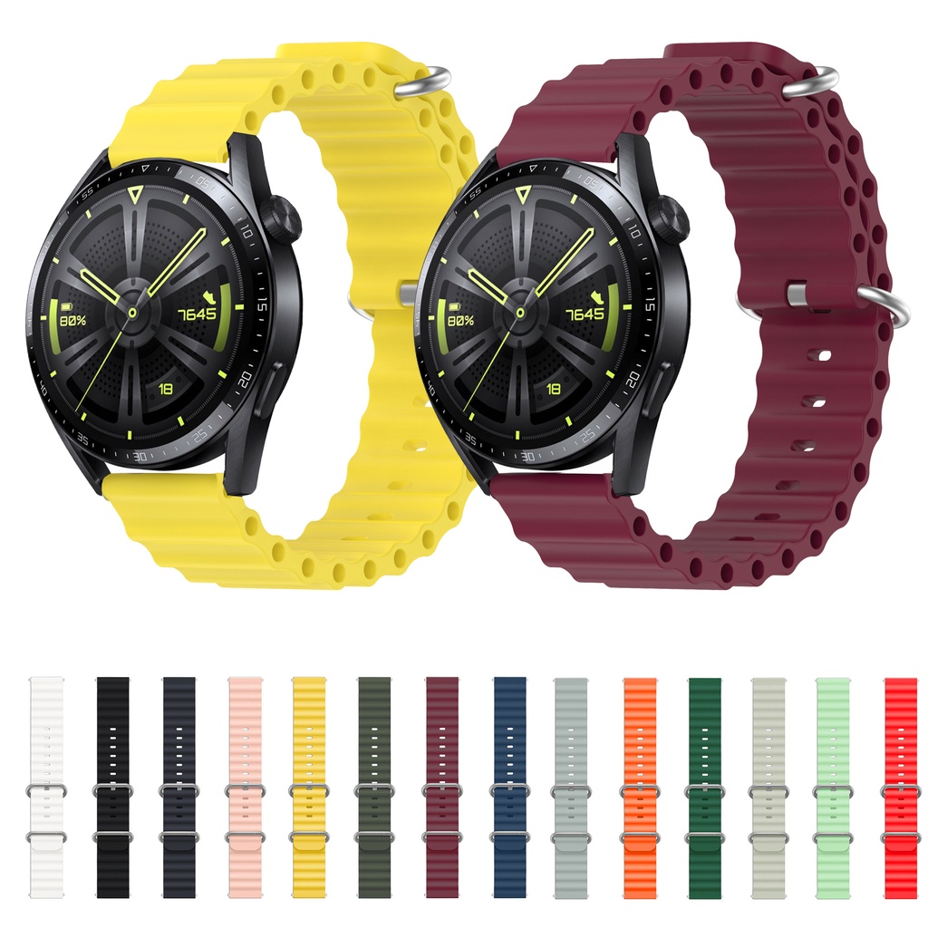 สายนาฬิกาข้อมือซิลิโคน สําหรับ Huawei Watch GT 4 3 2 GT2 GT3 PRO GT2E