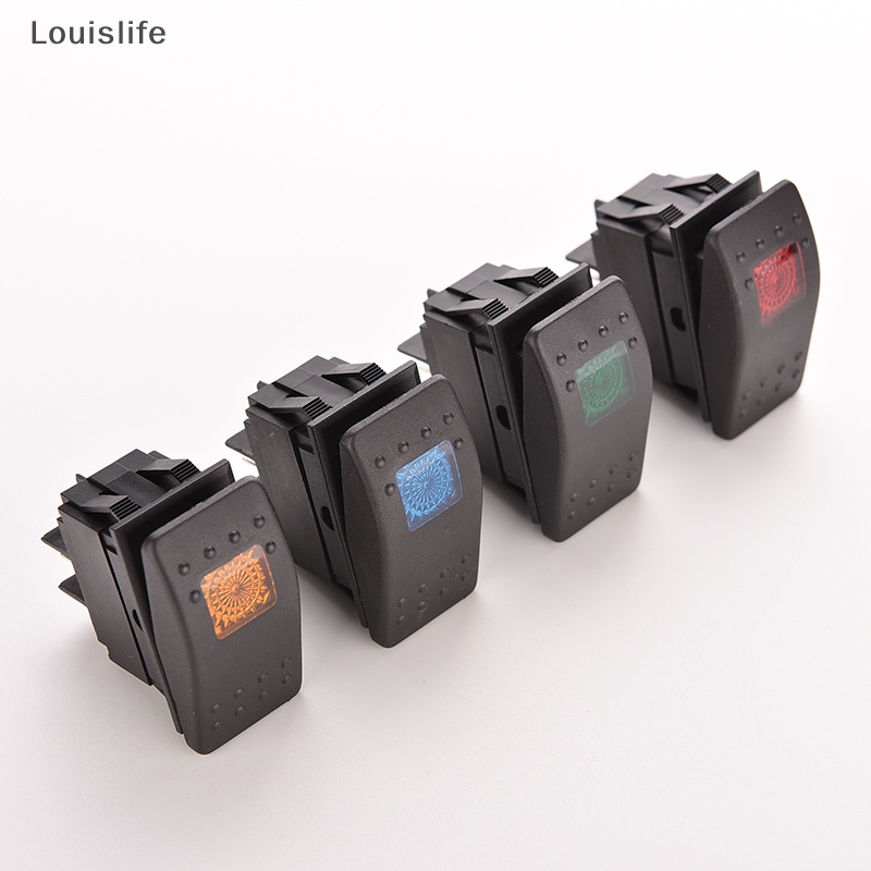 Llph 12V 20A กันน้ํา บาร์ ARB รถ ร็อคเกอร์ สวิตช์เปิดปิด มีไฟ LED รถ เรือ LLP