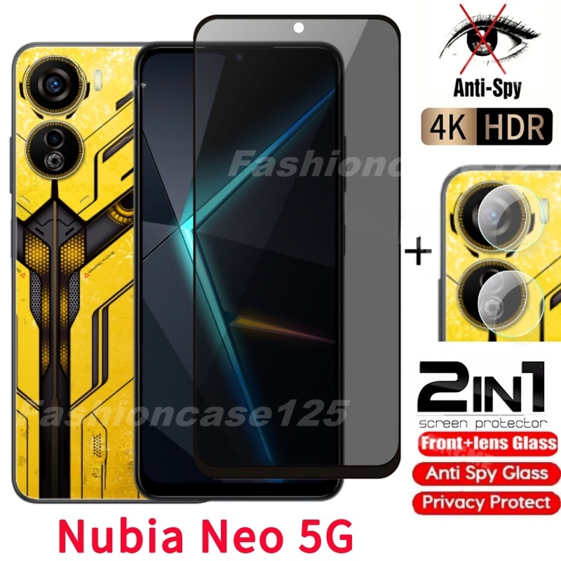 ฟิล์มกระจกนิรภัยกันรอยหน้าจอ ป้องกันการแอบมอง สําหรับ Nubia Neo 5G 2023 Nubia Neo NubiaNeo 5G NubiaNeo5G 2023