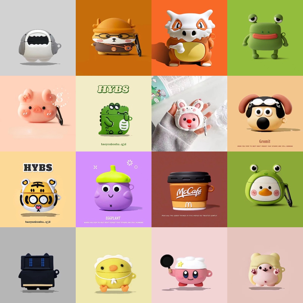 สําหรับ Baseus Bowie WM01 WM02 เคส Case เคสหูฟังซิลิโคน รูปกระต่าย สําหรับ