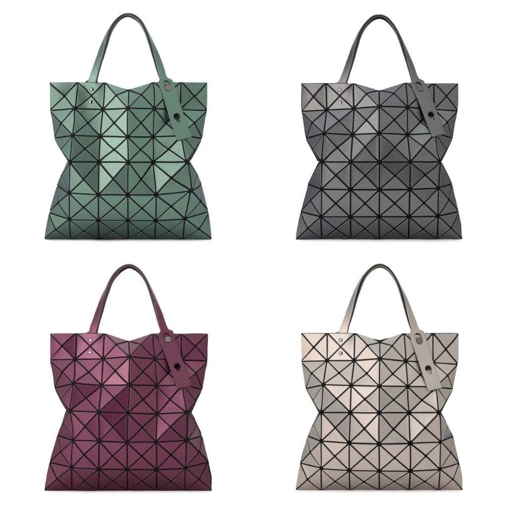 แบรนด์ใหม่และเป็นของแท้/BaoBao LUCENT METALLIC 6×6 บล็อค ของแท้จาก Shop Baobao Issey Miyake