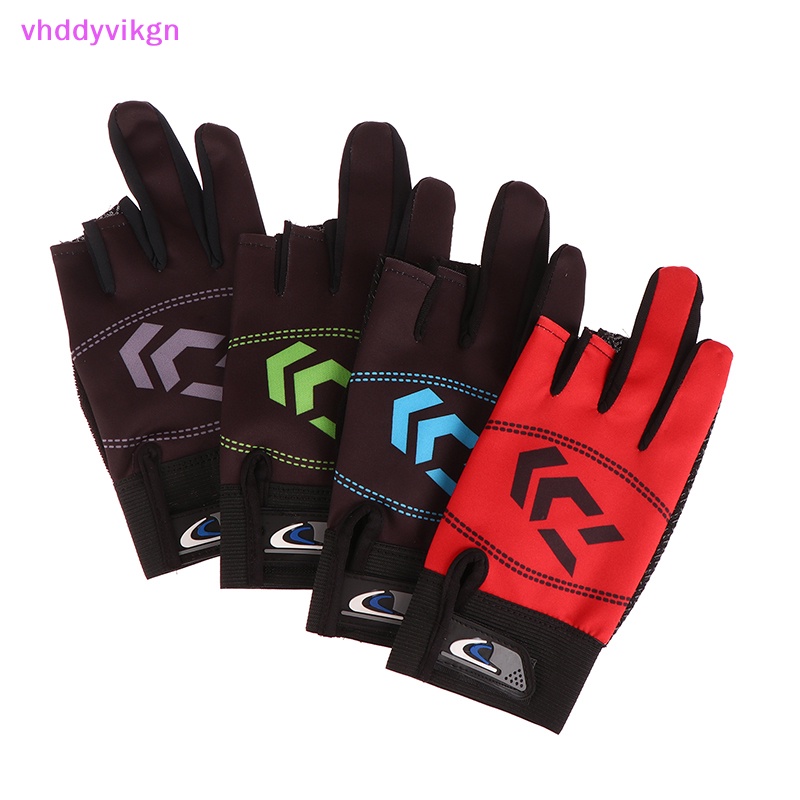 Vhdd ถุงมือตกปลา กันน้ํา กันลื่น 3 นิ้ว 1 คู่ TH