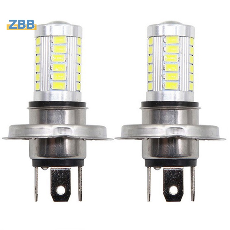 Zbb> ใหม่ หลอดไฟตัดหมอก H4 LED 33 SMD 5630 5730 สําหรับรถยนต์