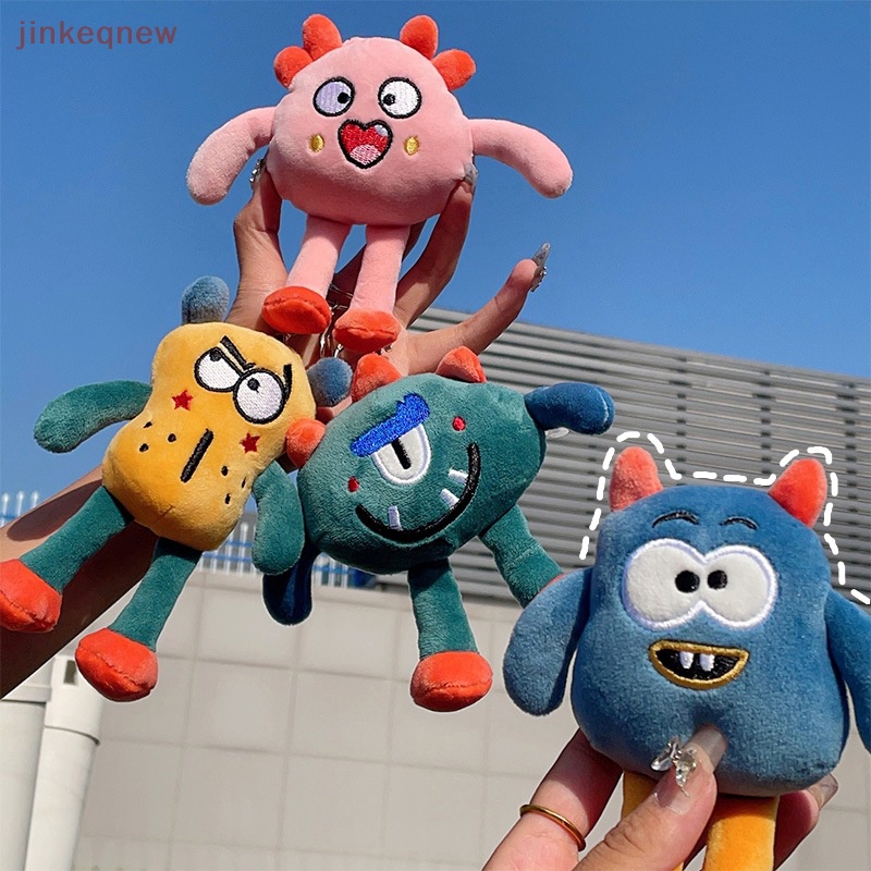 Jkth พวงกุญแจ จี้ตุ๊กตาสัตว์ประหลาดตัวน้อยน่ารัก สร้างสรรค์ สําหรับห้อยกระเป๋า