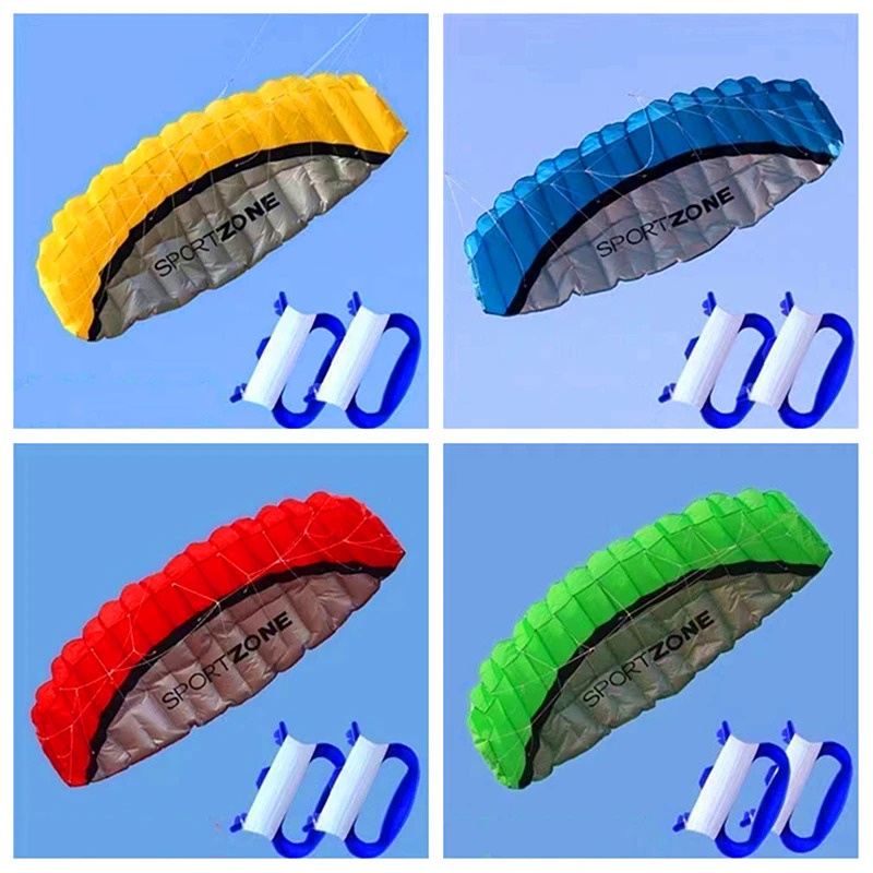 250cm dual line stunt power kites flying toys for kids kite surf beach kites professional wind kites