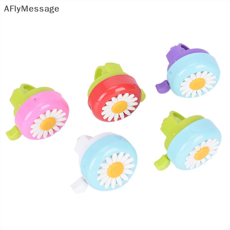 AFl Kids Horn Bike Flower Children Ring Alarm สําหรับแฮนด์หลายสี
ไทย