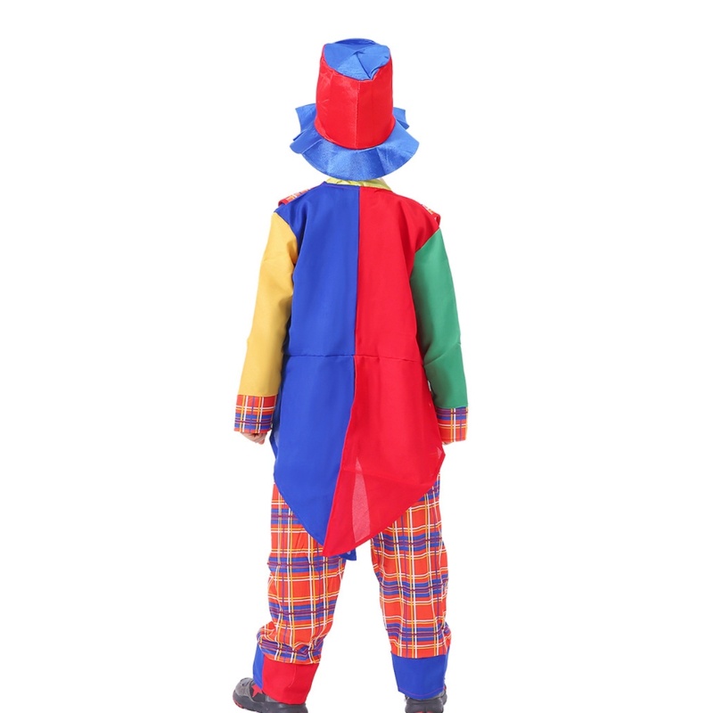 WIT ความแปลกใหม่ Clown เครื่องแต่งกายรวมทั้ง Clown เสื้อกางเกง Clown หมวก Clown เนคไทอุปกรณ์เสริมสํา