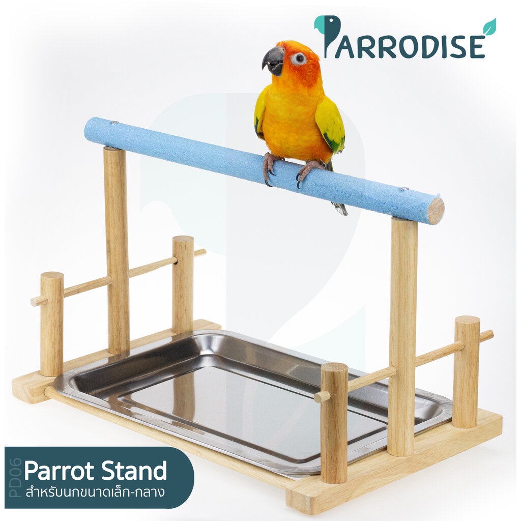 Parrodise PD-06 คอนใหญ่ คอนยืนนกแก้ว สำหรับนกแก้วขนาดเล็ก-กลาง