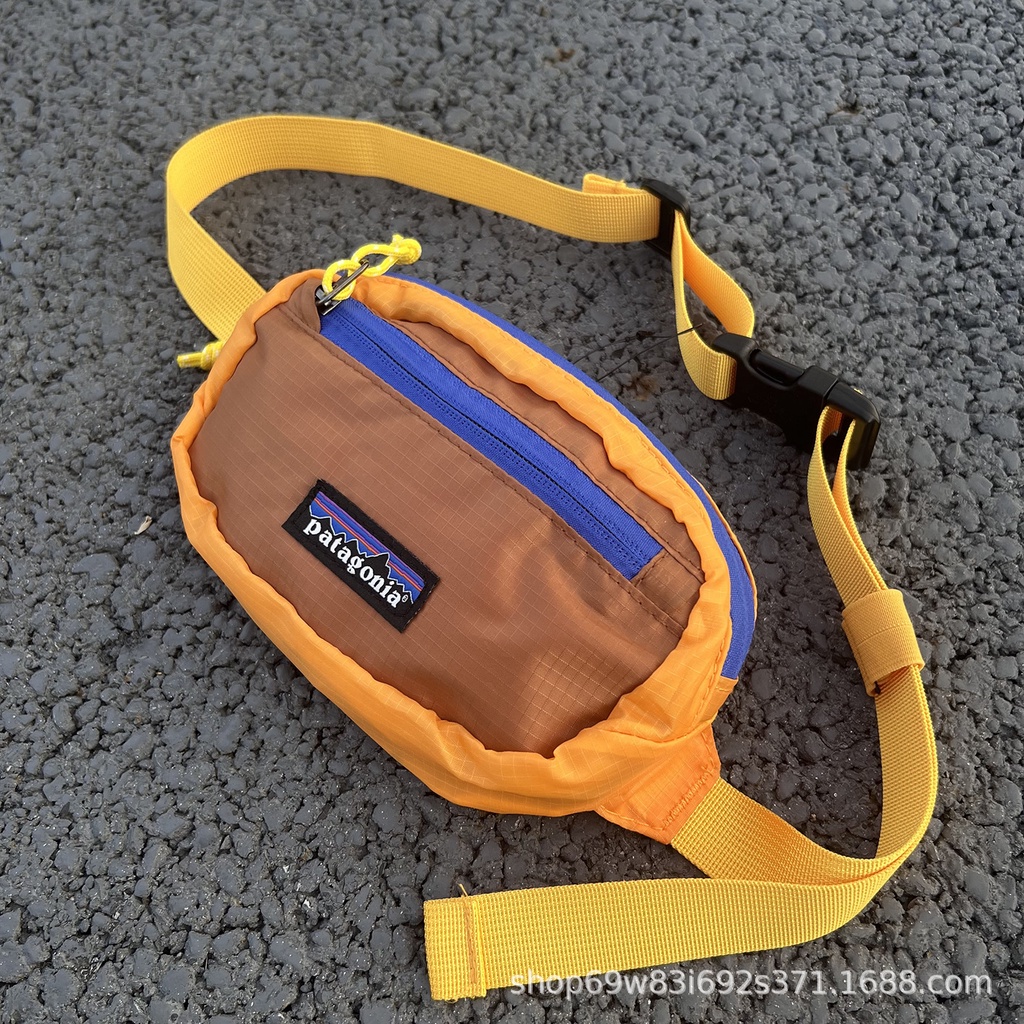 Patagonia กระเป๋าคาดเอวไนลอนพับเก็บกระเป๋าสะพายข้าง