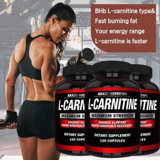 Super L-Carnitine 1000 มก. พร้อมแคลเซียม ช่วยเพิ่มการเผาผลาญและปรับปรุงการเจริญเติบโตของกล้ามเนื้อและการลดน้ำหนัก