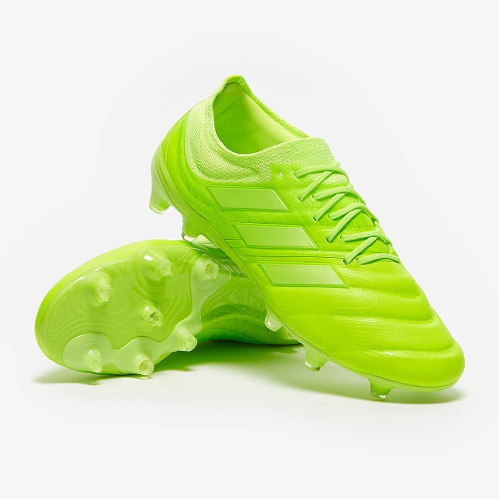 รองเท้าฟุตบอลราคาถูกนำเข้าใหม่ล่าสุด Adidas Copa 20.1 Signal Green Soccer กีฬา