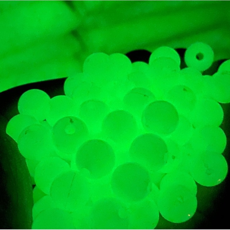 ลูกปัดอะคริลิคเรืองแสง 4 มม. 6 มม. 8 มม. 10 มม. 12 มม. สําหรับทําเครื่องประดับ สร้อยข้อมือ DIY