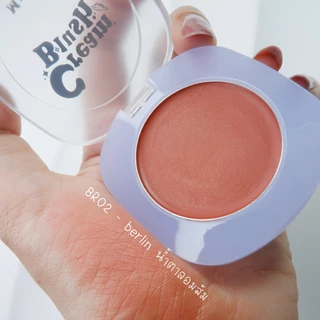 บลัชออน MBLITHE Blush บลัชออนเนื้อครีม เฉดสีชัด สวยทุกสี เนื้อเนียนนุ่ม เกลี่ยง่าย แต่งได้ทุกวัน
