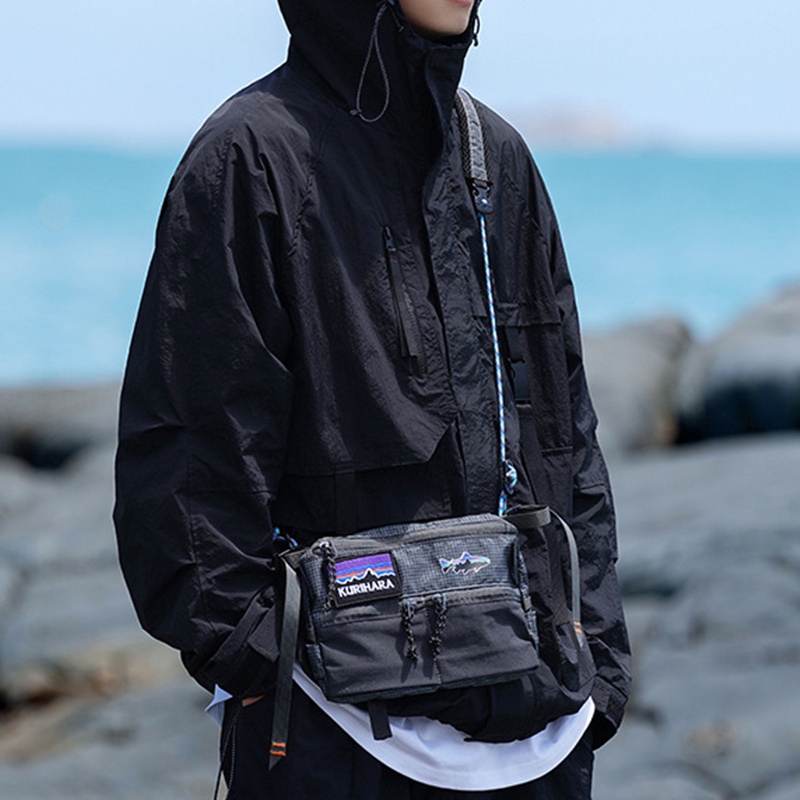 Patagonia กระเป๋าสะพายไหล่ สะพายข้าง ใส่โทรศัพท์มือถือ กันน้ํา แต่งซิป เหมาะกับวันวาเลนไทน์ วันเกิด วันหยุด สําหรับนักเรียน คู่รัก