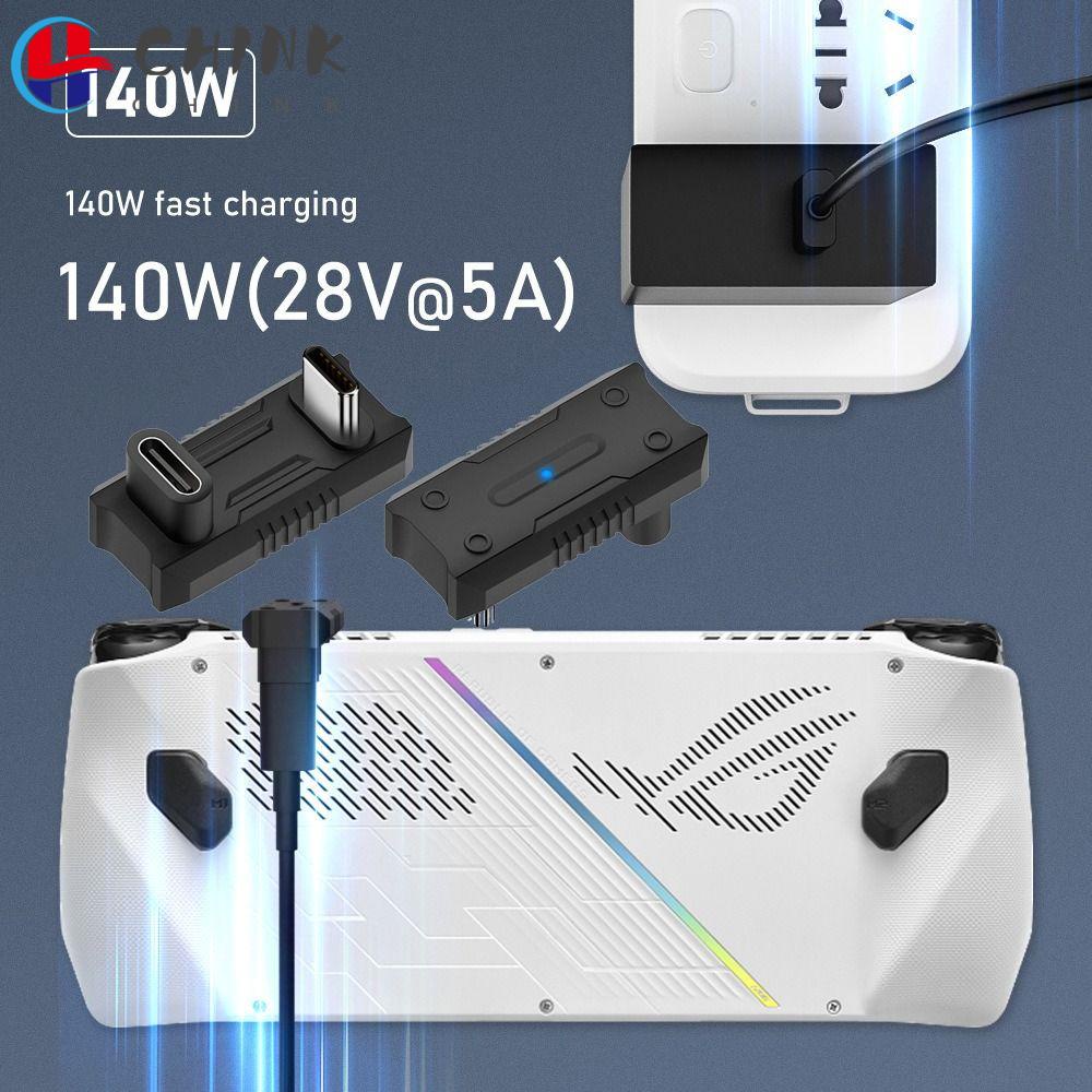 Chink อะแดปเตอร์แปลงข้อมูล USB Type-C PD 140W OTG Mini 8K 60HZ 20Gbps สําหรับแล็ปท็อป Asus ROG Ally