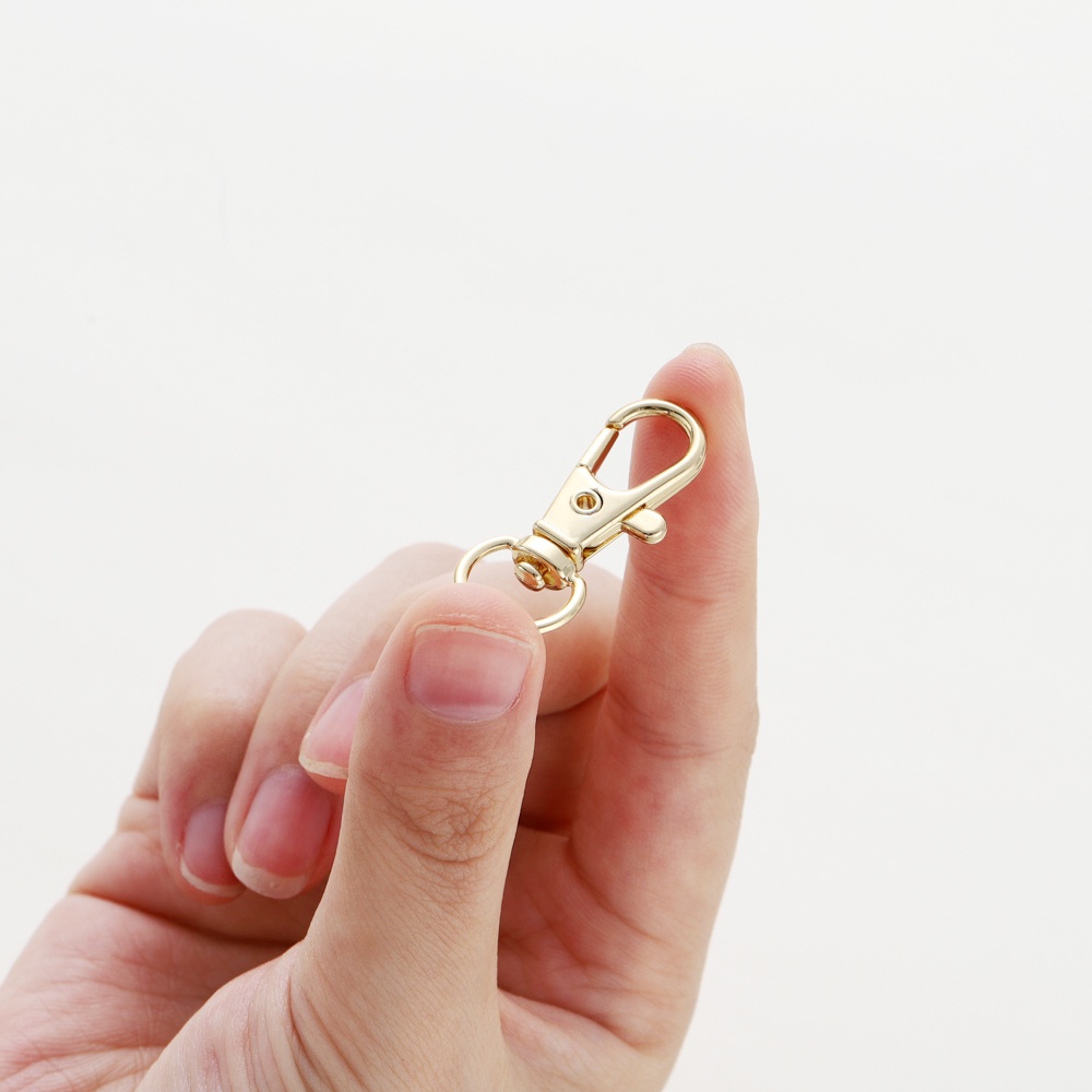 St.kunkka 5 ชิ้น Gold-Plated 18K สี-จอง Real Gold Dog Buckle DIY เครื่องประดับแฟชั่น — صورة 4