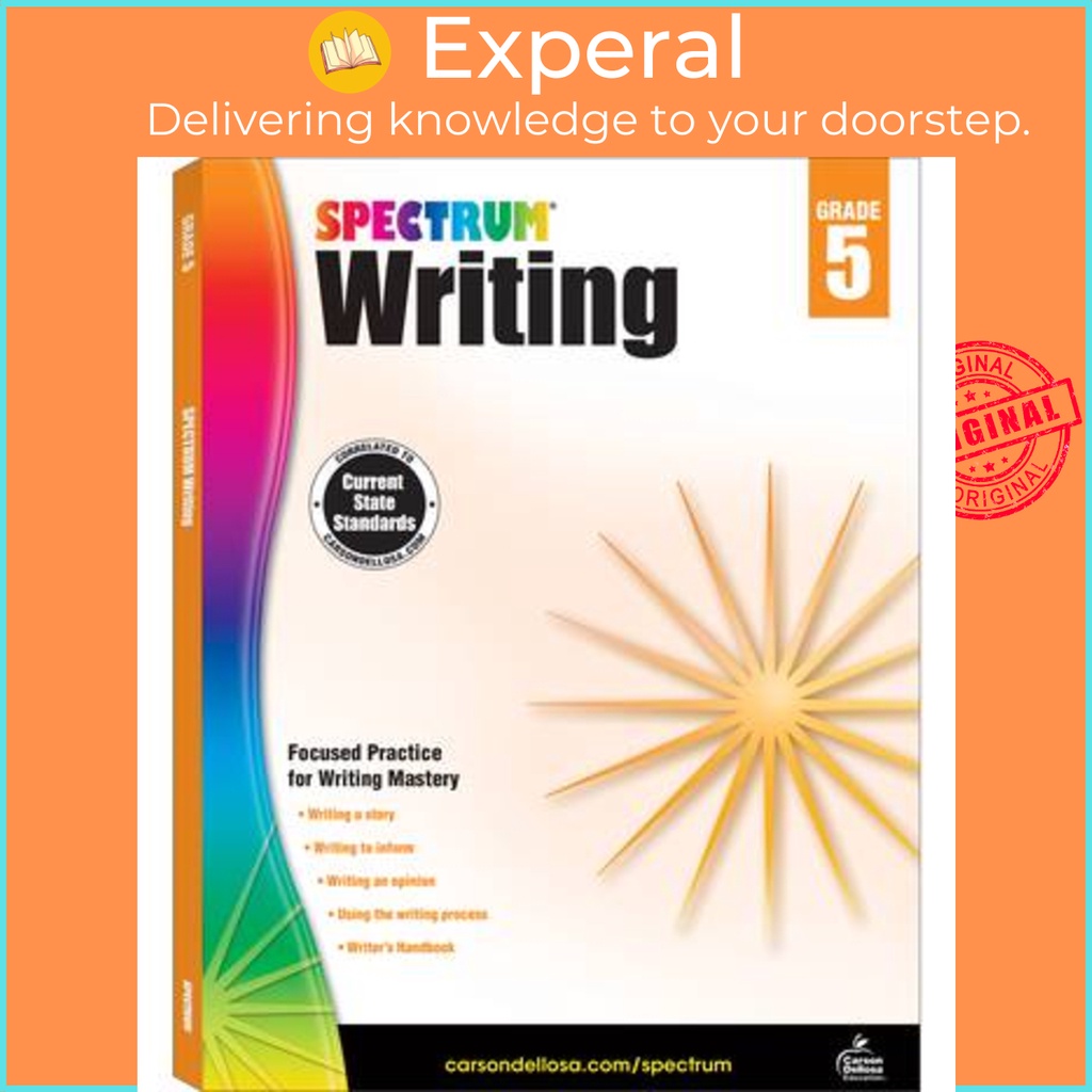 Spectrum Writing ป.5 โดย None Spectrum (ฉบับสหรัฐอเมริกาปกอ่อน)