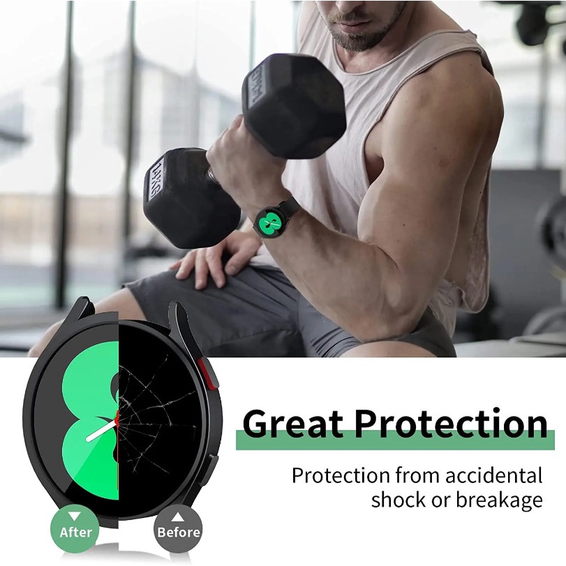 เคสนาฬิกาข้อมือ เนื้อแมตต์ ฉลุลาย สําหรับ Samsung Galaxy Watch 6 5 Pro 40 มม. 44 มม. 45 มม. 6 - รูปที่ 3