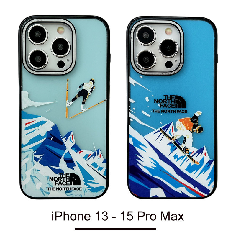 เคสโทรศัพท์มือถือ ลายการ์ตูน Iceberg Skiing Extreme Sports ระดับไฮเอนด์ สําหรับ iPhone 15 14 13 Pro Max