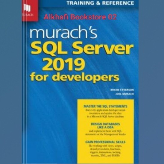 หนังสือ SQL Server 2018 ของ Murach สําหรับนักพัฒนา