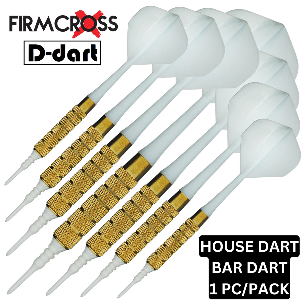FIRMCROSS House dart Bar dart - สําหรับ dart bar cafe ใช้ 1 ชิ้น/แพ็ค home dart bar dart (1/4")