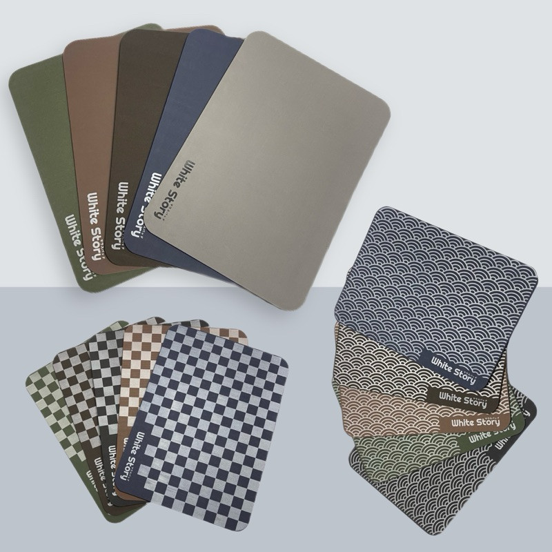 แผ่นรองเมาส์ Mouse Pad ยี่ห้อ White Story
