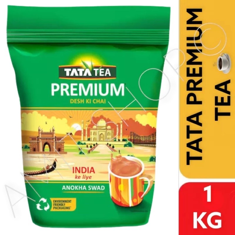Tata Tea Premium 500กรัม/1กก. ผงใบชาอินเดีย .(NV)
