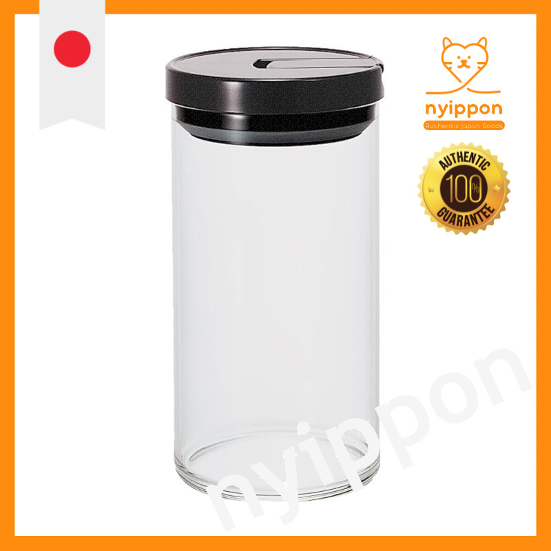 HARIO Coffee Canister L Black MCN-300B