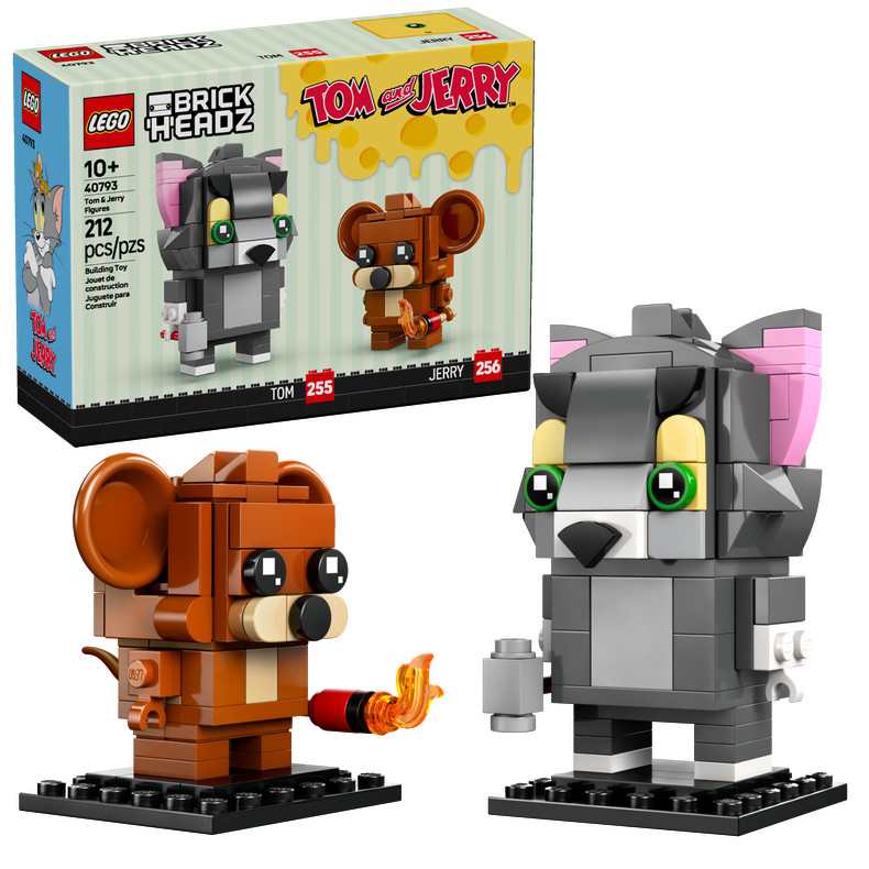 Lego 40793 Tom & Jerry  Figures (Brick HeadZ) [Brick DAD]