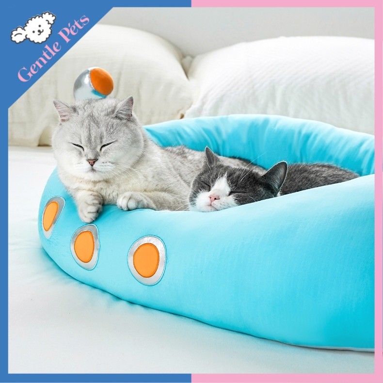 สัตว์เลี้ยงอ่อนโยน Zeze Submarine Cooling Pet Bed