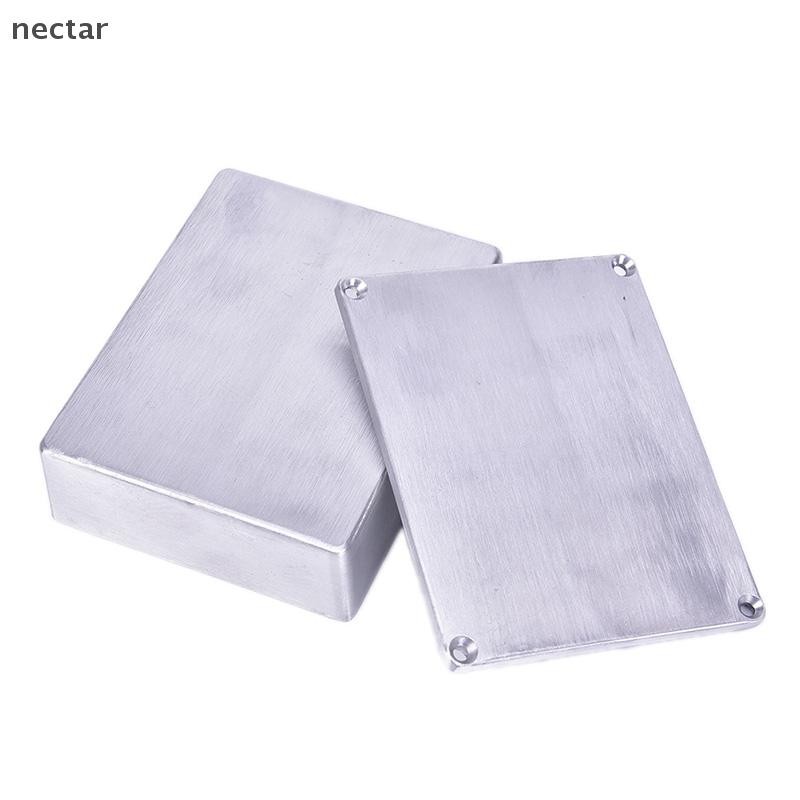 Tar 1590BB เคสอลูมิเนียม Stomp Box Effects Pedal Enclosure เอฟเฟกต์กีตาร์เหยียบ N