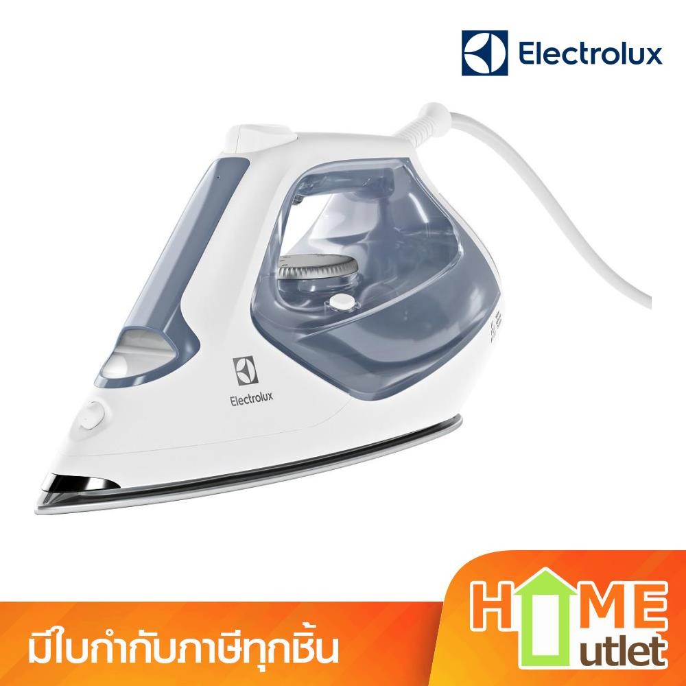 ELECTROLUX เตารีดไอน้ำ 2400 วัตต์ หน้าเตารีดเคลือบ Ceramic รุ่น E7SI1-60WB (20394)