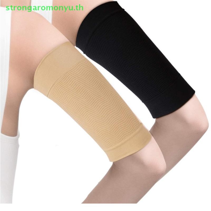 Strongaromonyu Slim แขน Trimmer Girdle ลดน้ําหนักแขนยืดหยุ่นไขมัน Slimmer เทรนเนอร์นวดผู้หญิง Slimming Wrap เข็มขัด Upper Arm Shaper TH