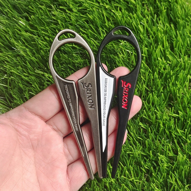 SRIXON multi-functional and convenient green Fork metal golf fork lawn repair tool